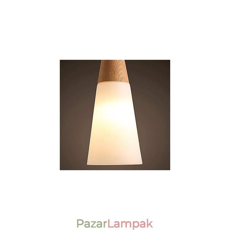 Csillár Mini stílusú Modern kortárs fa bambusz