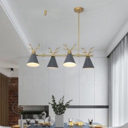4 Világos nordic Macaron Modern Agancs csillár