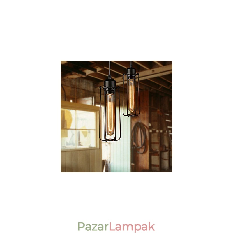 Csillár Mini stílusú rusztikus Lodge Retro fém 3 könnyű függőlámpa