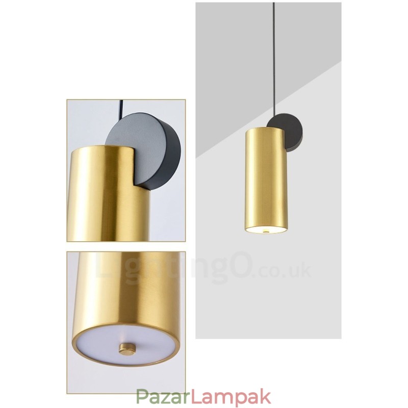 4 stílus arany fekete posztmodern függőlámpa