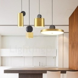 4 stílus arany fekete posztmodern függőlámpa