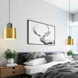 4 stílus arany fekete posztmodern függőlámpa