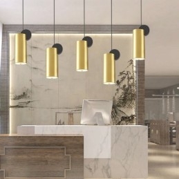 4 stílus arany fekete posztmodern függőlámpa