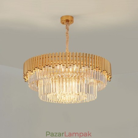 Posztmodern arany luxus kerek K9 kristályfüggő csillár lámpák kiállítóterem Posztmodern arany luxus kerek K9 kristályfüggő csillár lámpák kiállítóterem