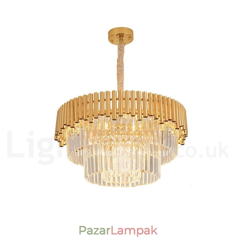Posztmodern arany luxus kerek K9 kristályfüggő csillár lámpák kiállítóterem