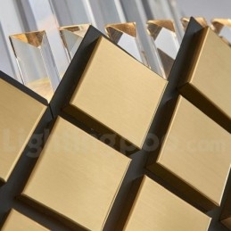 Luxus Modern Gold Plus fekete kerek K9 kristály medál csillár Kiállítóterem
