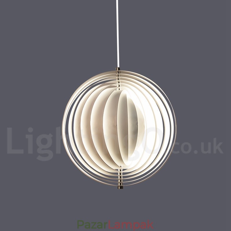 Globe White Rotate Posztmodern DIY függőlámpa
