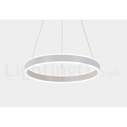 1 gyűrűs, kétcsíkos Art Deco függeszték 60 cm-es függesztett lámpa