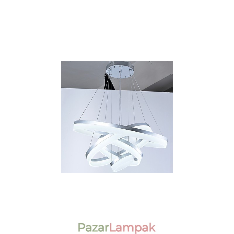Akril csillárgyűrű függő lámpatestek