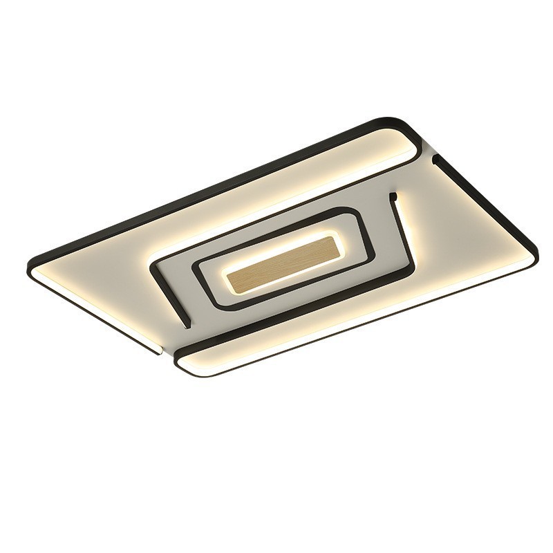 Téglalap alakú, modern kortárs süllyesztett lámpa