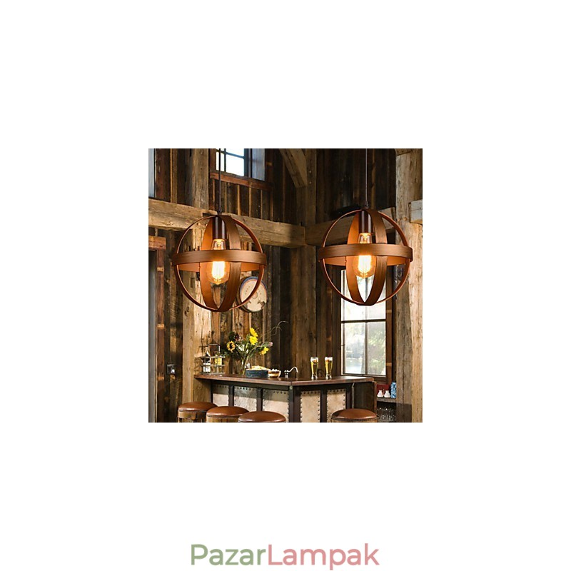Retro vas lámpa Modern minimalista ipari stílusú csillár