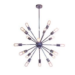 Csillár Modern Globe Living Pendant Dining Bevásárlás Bolt Éjszakai fém króm