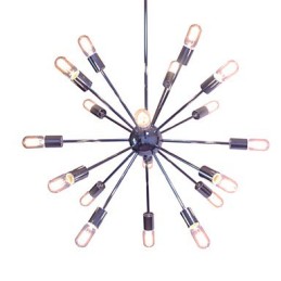 Csillár Modern Globe Living Pendant Dining Bevásárlás Bolt Éjszakai fém króm