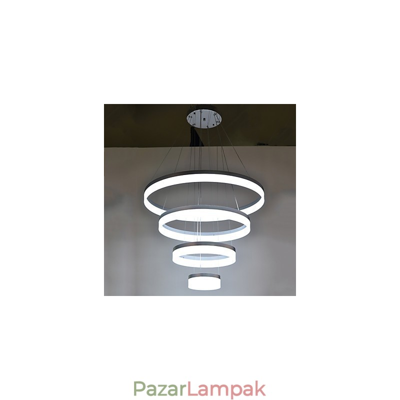Akril csillárgyűrű függő lámpatestek