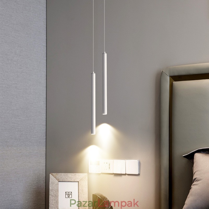 Egyszerű, modern, modern függőlámpa