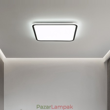 Modern, szabályozható, négyzet alakú, süllyesztett mennyezeti lámpa beltéri lámpatest Modern, szabályozható, négyzet alakú, süllyesztett mennyezeti lámpa beltéri lámpatest