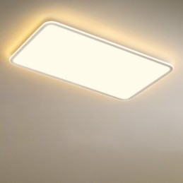 Modern, nagy méretű szabályozható téglalap süllyesztett mennyezeti lámpa beltéri lámpatest