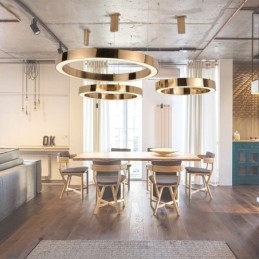 1 Light Modern modern acél függőlámpa akril ernyővel