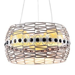Rattan Art lámpa Függőlámpa Kézzel szőtt