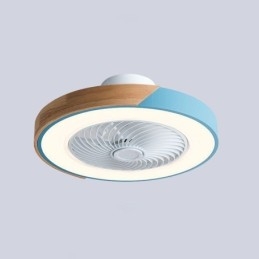 Intelligens mennyezeti ventilátor világítással Távirányítós dekor szellőzőlámpa