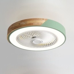 Intelligens mennyezeti ventilátor világítással Távirányítós dekor szellőzőlámpa