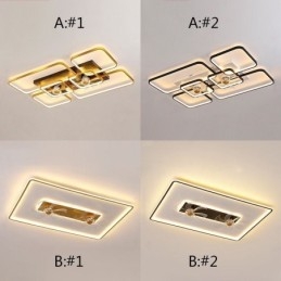 Mennyezeti ventilátor Lights Decor ventilátor akril lámpával