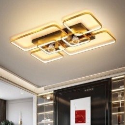 Mennyezeti ventilátor Lights Decor ventilátor akril lámpával