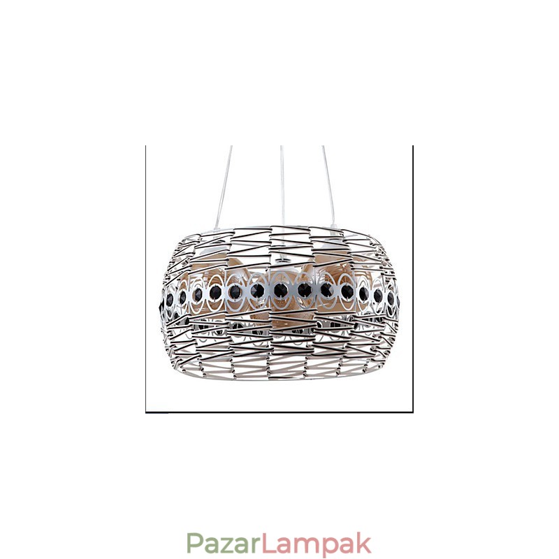 Rattan Art lámpa Függőlámpa Kézzel szőtt