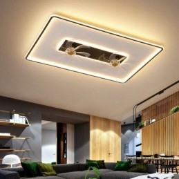 Mennyezeti ventilátor Lights Decor ventilátor akril lámpával