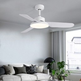 Inverteres ventilátor lámpa Modern minimalista mennyezeti ventilátor lámpa