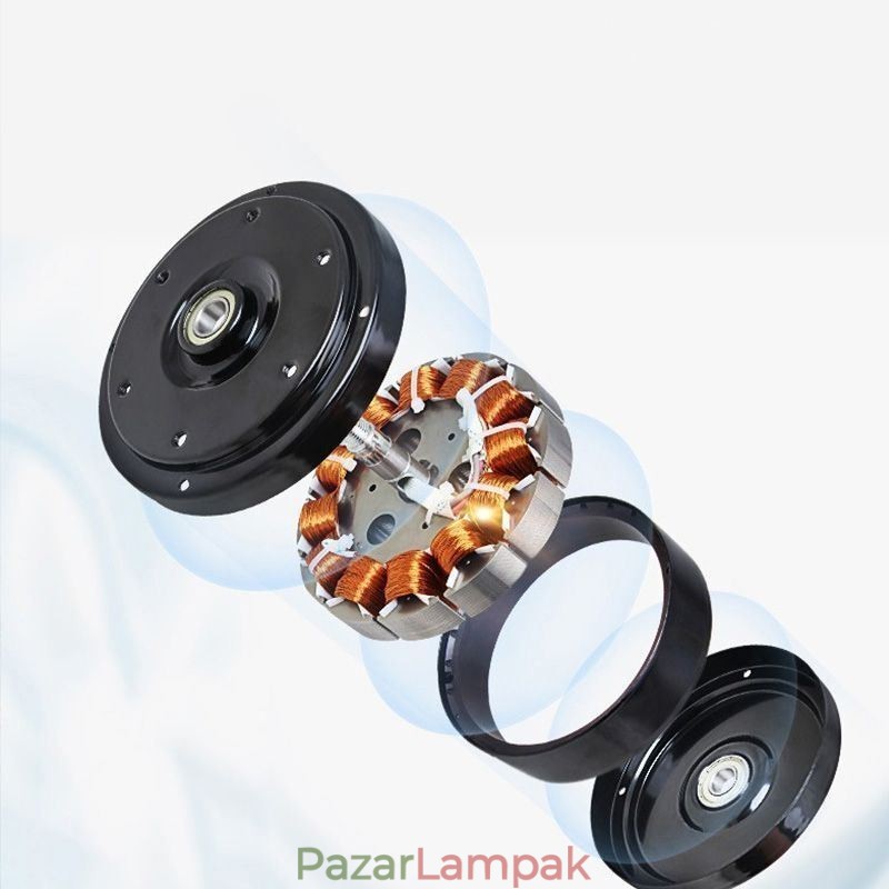 Inverteres ventilátor lámpa Modern minimalista mennyezeti ventilátor lámpa