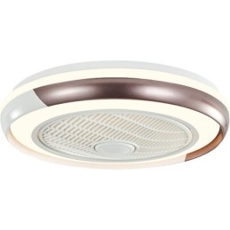 Modern mennyezeti ventilátor lámpák Akril kerek mennyezeti lámpa távirányítóval