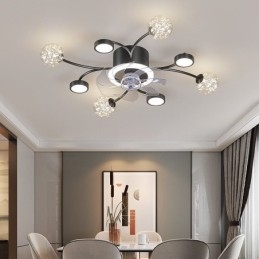 Kreatív ventilátor mennyezeti lámpa mennyezeti csillár