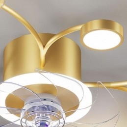 Kreatív ventilátor mennyezeti lámpa mennyezeti csillár