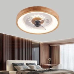 Modern inverteres mennyezeti ventilátor világítással Távirányítós mennyezeti lámpa ventilátor lámpa