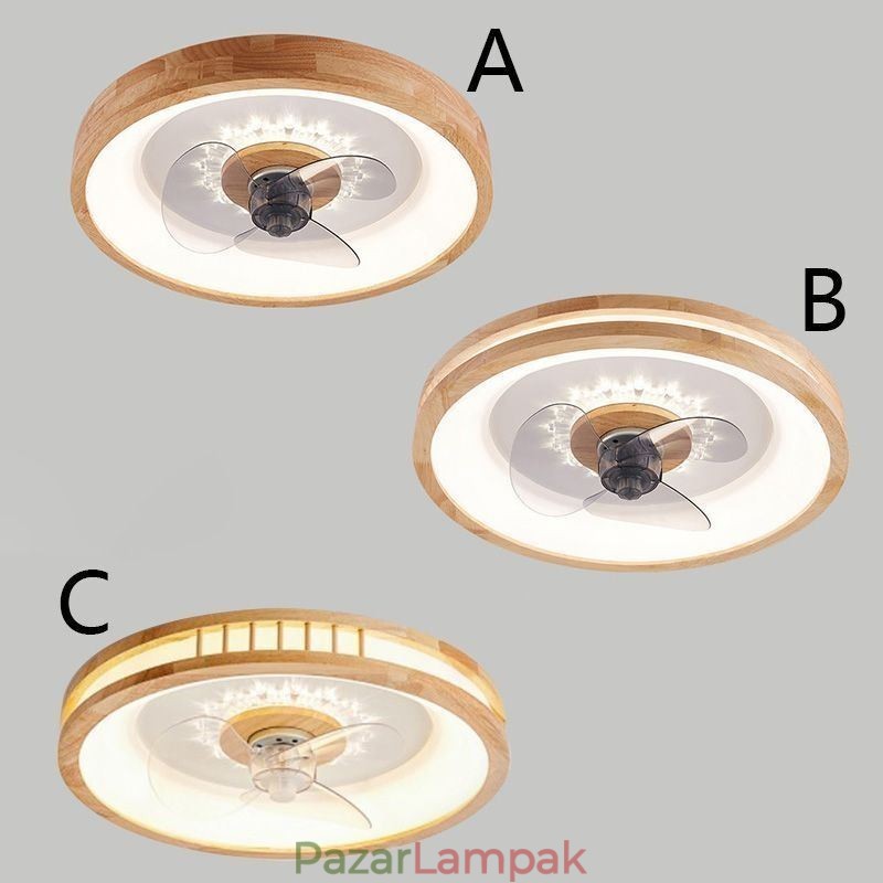 Modern inverteres mennyezeti ventilátor világítással Távirányítós mennyezeti lámpa ventilátor lámpa