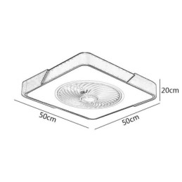 Modern mennyezeti ventilátor lámpák Egyszerű mennyezeti lámpa mennyezeti lámpa