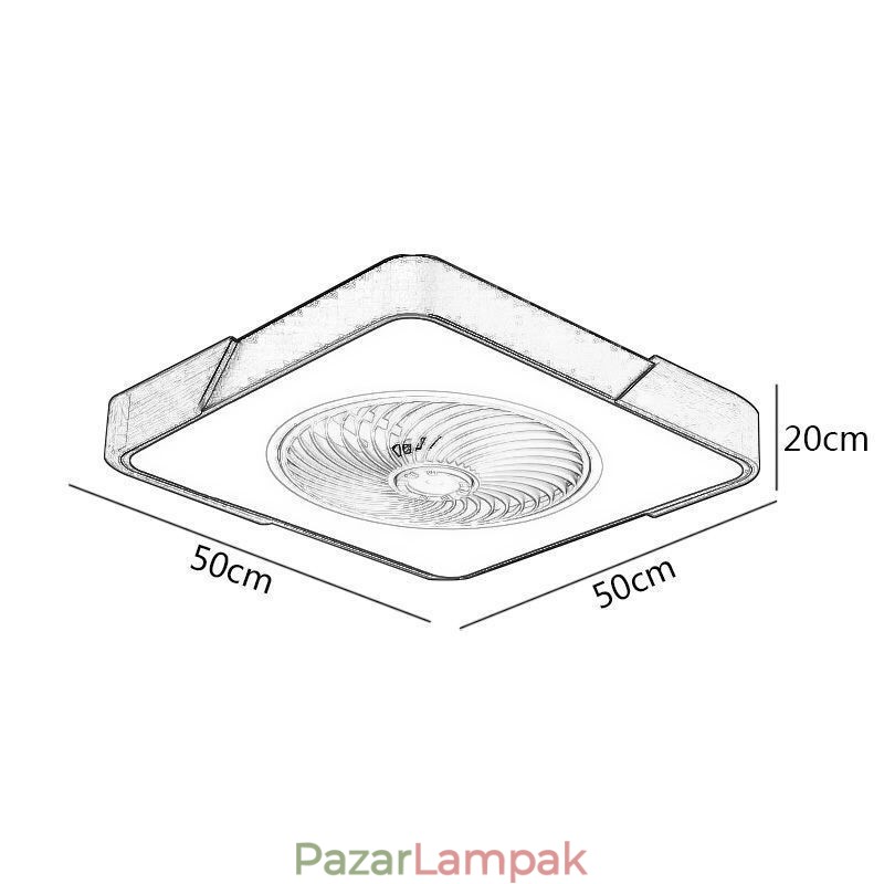 Modern mennyezeti ventilátor lámpák Egyszerű mennyezeti lámpa mennyezeti lámpa