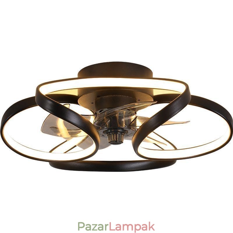 Egyedi mennyezeti ventilátor és könnyű, modern mennyezeti ventilátor lámpákkal