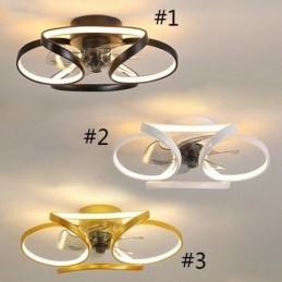 Egyedi mennyezeti ventilátor és könnyű, modern mennyezeti ventilátor lámpákkal