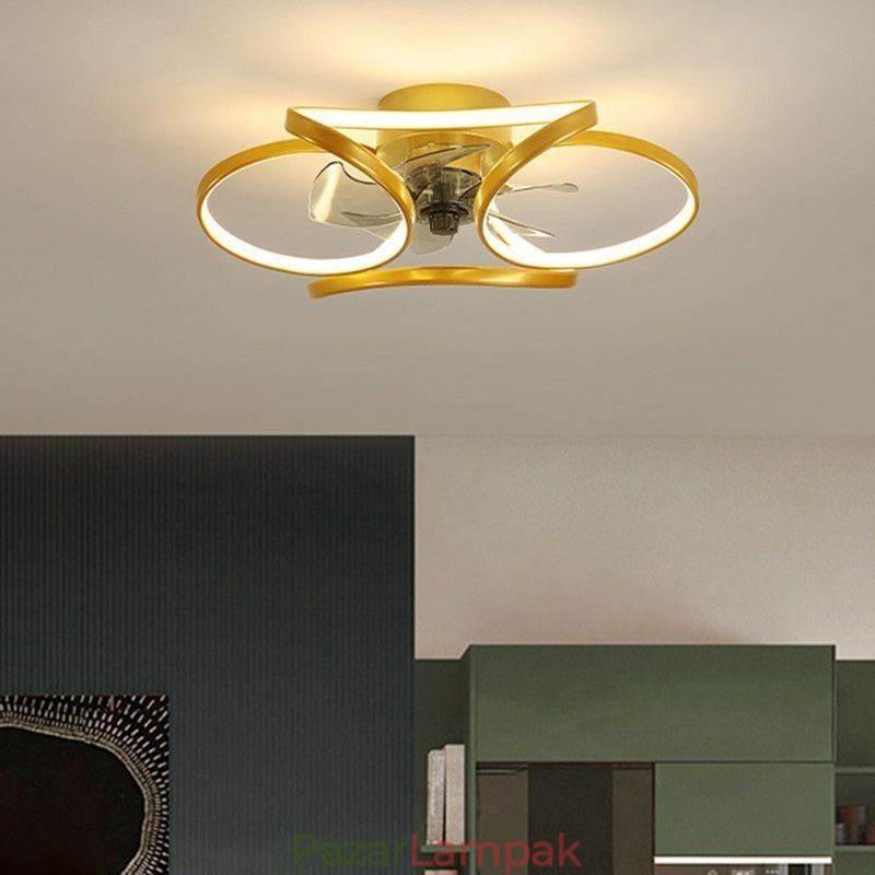 Egyedi mennyezeti ventilátor és könnyű, modern mennyezeti ventilátor lámpákkal