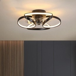 Egyedi mennyezeti ventilátor és könnyű, modern mennyezeti ventilátor lámpákkal