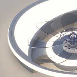 Hold mennyezeti ventilátor fény Kreativitás mennyezeti lámpa
