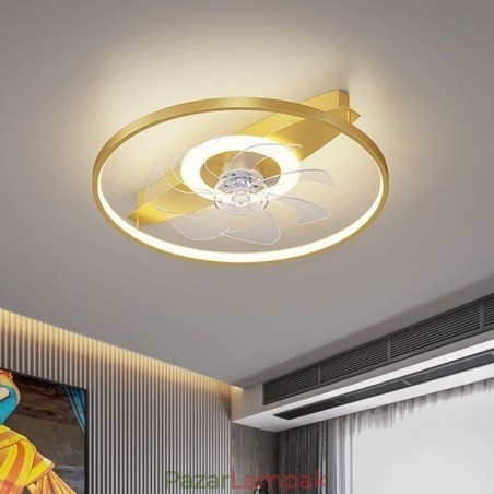 Modern mennyezeti ventilátor világítással Távirányítós szellőzőlámpa Modern mennyezeti ventilátor világítással Távirányítós szellőzőlámpa