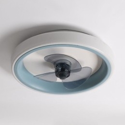Modern mennyezeti ventilátor világítással Távirányítós mennyezeti lámpaventilátor