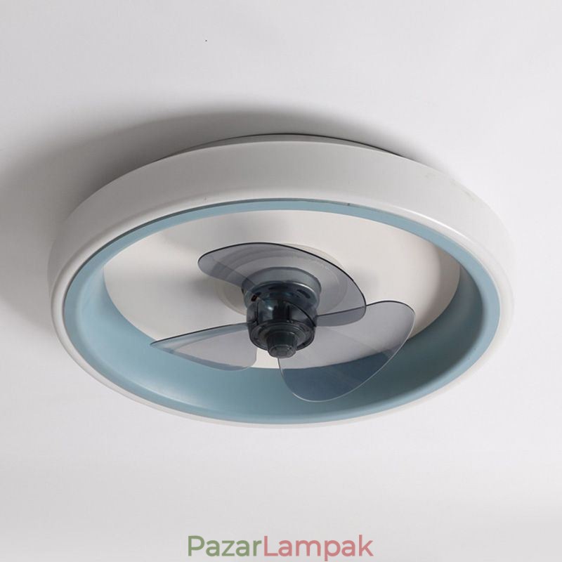 Modern mennyezeti ventilátor világítással Távirányítós mennyezeti lámpaventilátor