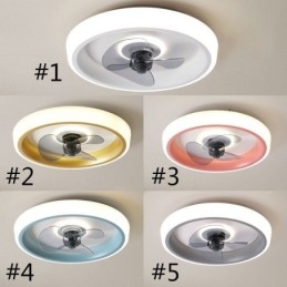 Modern mennyezeti ventilátor világítással Távirányítós mennyezeti lámpaventilátor
