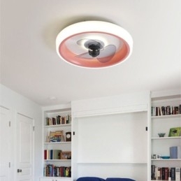 Modern mennyezeti ventilátor világítással Távirányítós mennyezeti lámpaventilátor