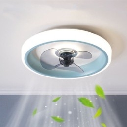 Modern mennyezeti ventilátor világítással Távirányítós mennyezeti lámpaventilátor