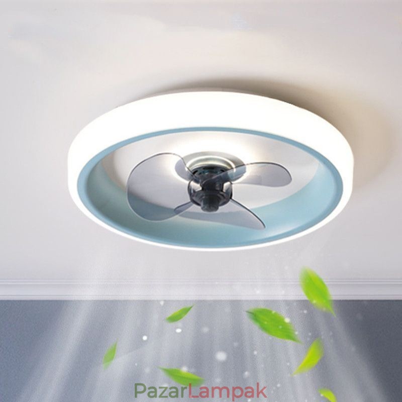 Modern mennyezeti ventilátor világítással Távirányítós mennyezeti lámpaventilátor
